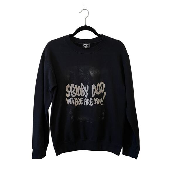 Scooby Doo M Absolute Cult long sleeve pullover sweater graphic fandom black - Picture 1 of 8